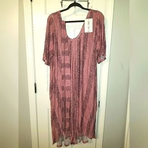 Latched Mama nursing/maternity romper dress size 1X-3X NWT